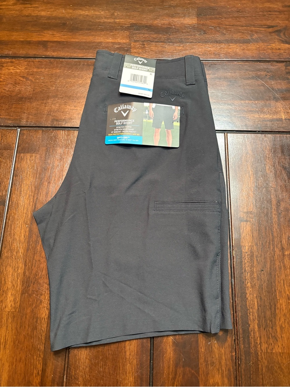 Men’s Callaway Golf Shorts -Black, Size 32